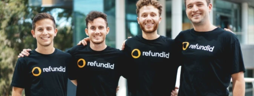 REFUNDID CO-FOUNDERS BRAD KARNEY, JUDD KATZ, JOEL AARON AND ILAN KESSLER.