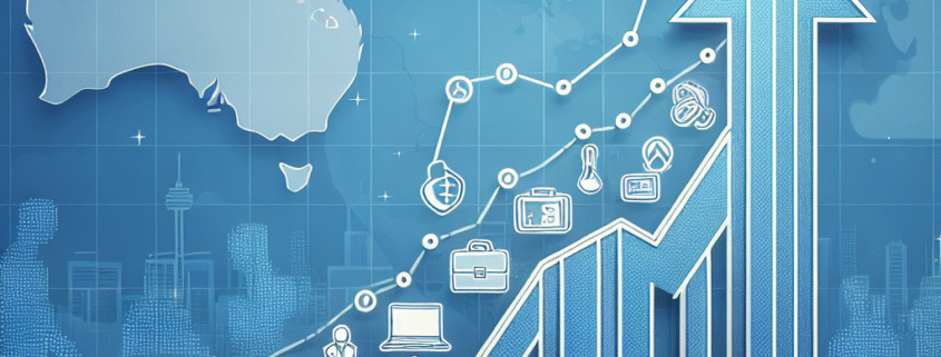 Career success in Australia visual